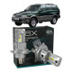 LED лампы Daewoo Musso 1998- H4 M6X ближний/дальний свет (4000Lm 5500K) / Дэу Муссо (комплект 2 шт.)