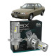 LED лампы Daewoo Nubira (Single Reflector) 1997- H4 M6X ближний/дальний свет (4000Lm 5500K) / Дэу Нубира (комплект 2 шт.)