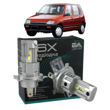 LED лампи Daewoo Tico 1991-2001 H4 M6X ближнє/дальнє світло (4000Lm 5500K) / Деу Тіко (комплект 2 шт.)