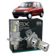 LED лампы Daewoo Tico 1991-2001 H4 M6X ближний/дальний свет (4000Lm 5500K) / Дэу Тико (комплект 2 шт.)