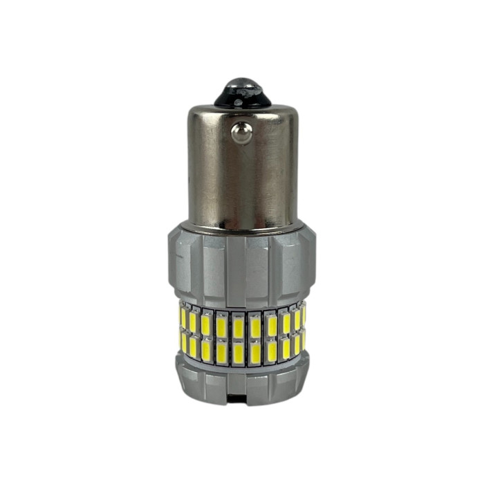 Світлодіодні автолампи 1156 P21W 60SMD Білі неполярні для ДХО, габаритів та поворотів (комплект 2 шт)