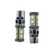 Світлодіодні автолампи W5W T10 EA Light X 10SMD 3030 720Lm з обманкою Canbus в габарити (комплект 2 шт)