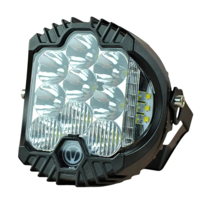 Додаткова LED фара 81W 6000K (кругла, дальнє + ближнє + ДХО/поворот, 1 шт.)