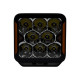 Дополнительная LED фара EA Light X 45W SPOT (направленный свет) с оранжевыми габаритами W0240S-P8