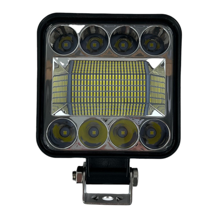 Дополнительная LED фара EA Light X JR-128LED 11.5х11.5 см 45W рабочий комбинированный свет (1 шт.)