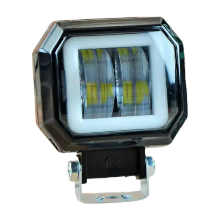 Додаткова LED фара EA Light X JR-O 20W 70×65×50 мм робоче світло 9–32V IP67 для авто та спецтехніки
