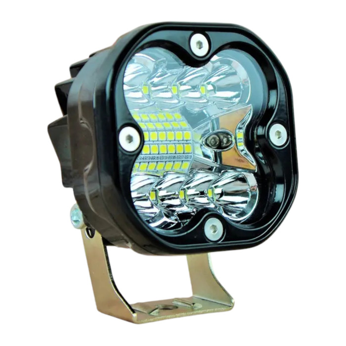 LED фара JR-22SMD 45W 6000K (кругла, комбінований промінь, 1 шт.)