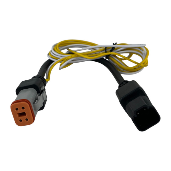 LED фара Light X JG-F993 3" 35W Osram Дальний и Боковой свет DRL IP69K