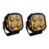 LED фара Light X JG-F993 3" 35W Osram Дальний и Боковой свет DRL IP69K