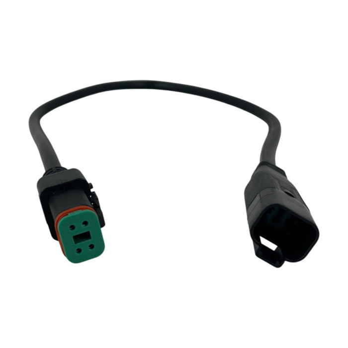 LED фара Light X JG-F993 3" 35W Osram Дальний и Боковой свет DRL IP69K