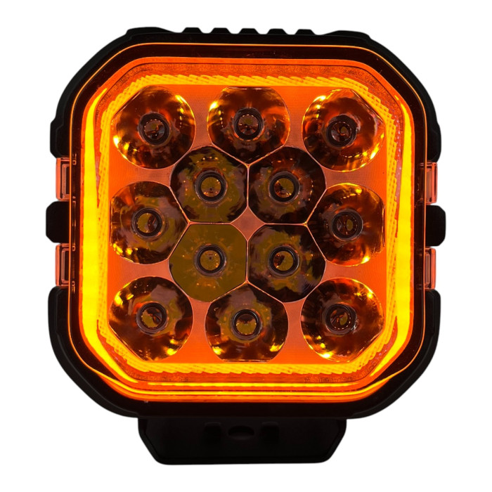 LED фара W3560 ALS дальний 60W (113х113х68 мм) 3950Lm квадрат