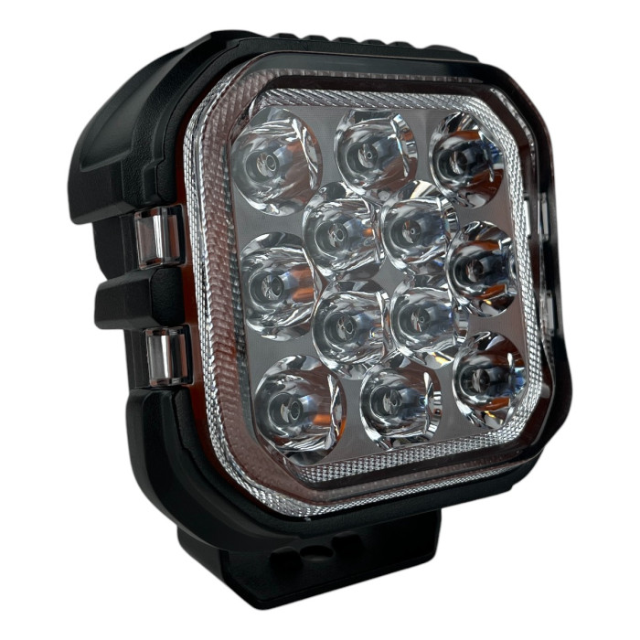 LED фара W3560 ALS дальний 60W (113х113х68 мм) 3950Lm квадрат