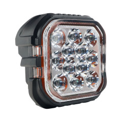 LED фара W3560 S дальній 60W (113х113х68 мм) 3950Lm квадрат