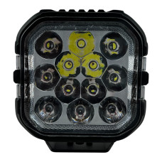 LED фара W3560 S дальний 60W (113х113х68 мм) 3950Lm квадрат