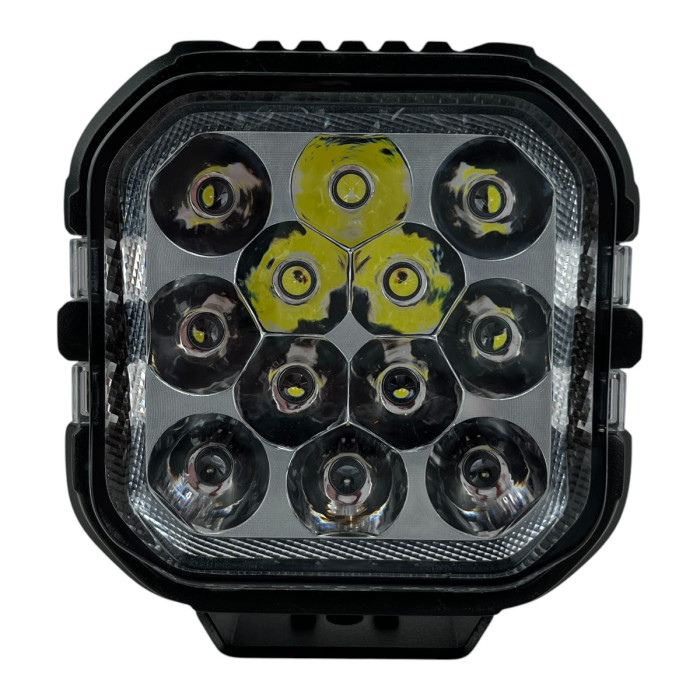 LED фара W3560 S дальний 60W (113х113х68 мм) 3950Lm квадрат