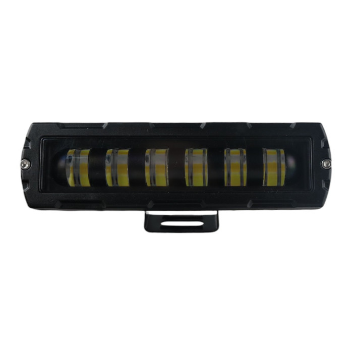 LED фара ближнього світла з габаритом 160х45 мм W09 (двоколірна біло-жовта, балка, 1 шт.)
