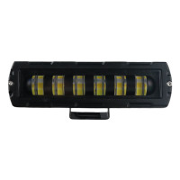 LED фара ближнього світла з габаритом 160х45 мм W09 (двоколірна біло-жовта, балка, 1 шт.)