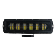 LED фара ближнего света с габаритом 160х45 мм W09 (двухцветная бело-желтая, балка, 1 шт.)