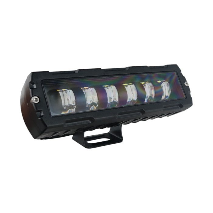 LED фара ближнього світла з габаритом 160х45 мм W09 (двоколірна біло-жовта, балка, 1 шт.)