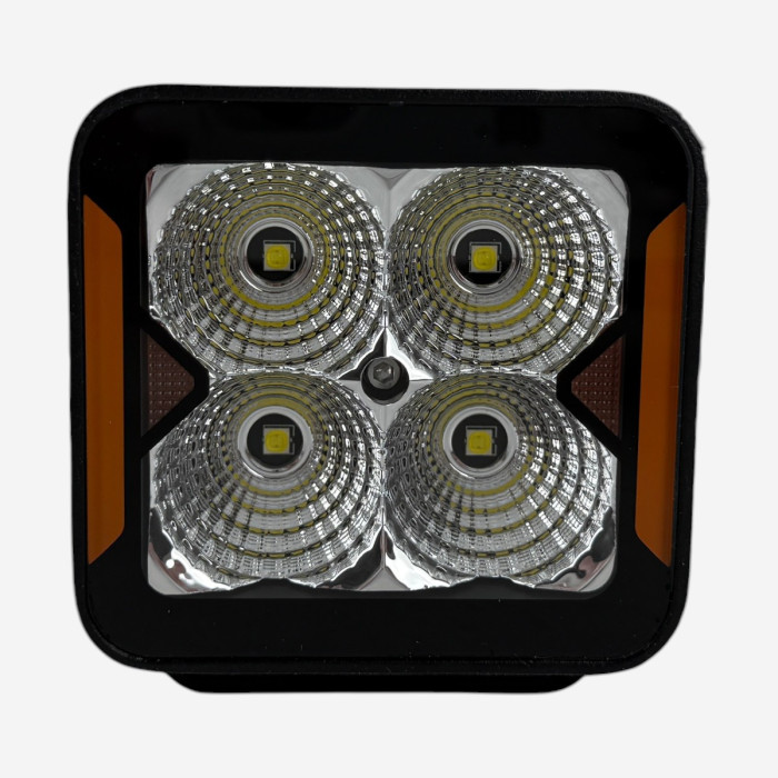 LED фара дополнительная W0120F-P8 EA Light X 20W ближний свет с поворотом (03651)
