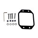 LED фара дополнительная W0120FMF-P8 EA Light X 20W врезная ближний свет с поворотом (03653)