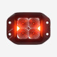 LED фара дополнительная W0120FMF-P8 EA Light X 20W врезная ближний свет с поворотом (03653)