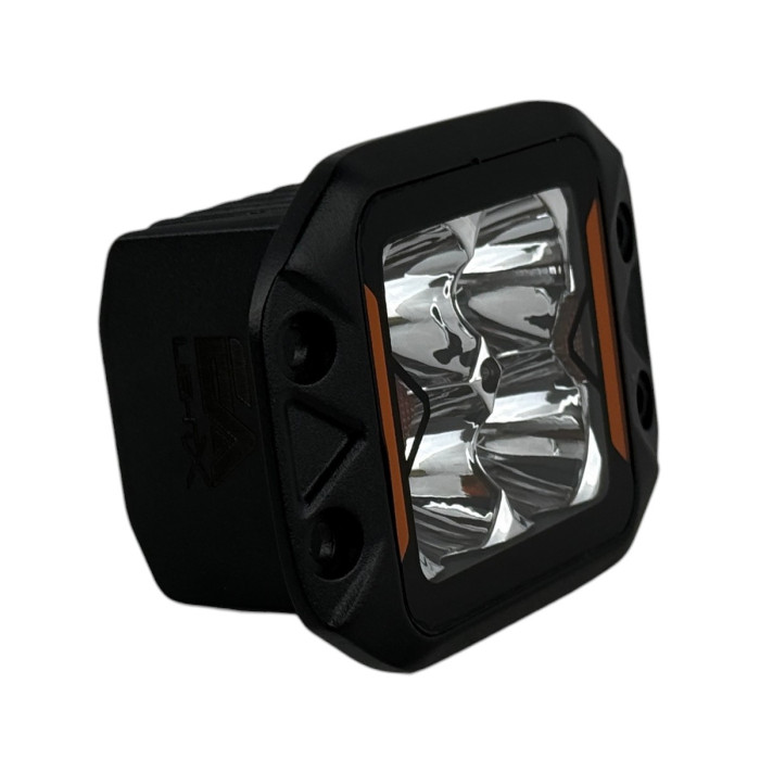LED фара дополнительная W0120FMS-P8 EA Light X 20W врезная дальний свет с поворотом (03654)