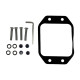 LED фара дополнительная W0120FMS-P8 EA Light X 20W врезная дальний свет с поворотом (03654)