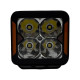 LED фара дополнительная W0120S-P8 EA Light X 20W дальний свет с поворотом (03652)