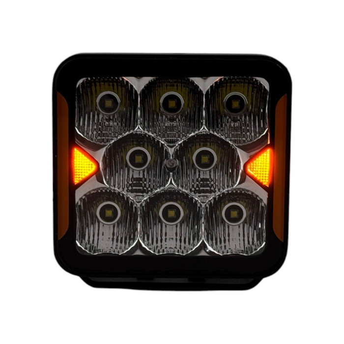 LED фара дополнительная W0240F-P8 EA Light X 45W ближний свет с поворотом (03677)