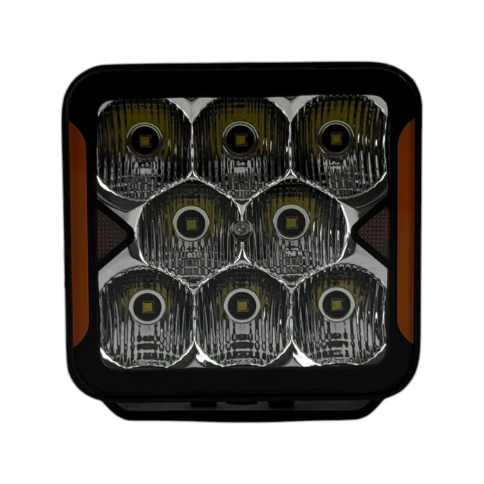 LED фара дополнительная W0240F-P8 EA Light X 45W ближний свет с поворотом (03677)