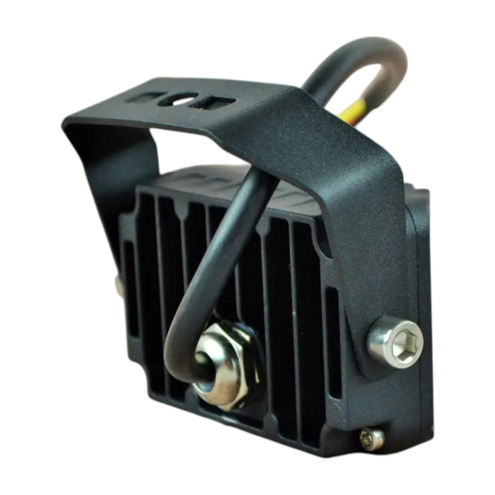 LED фара прямокутна 63W 6000K (дальнє + ближнє + жовте світло, 1 шт.)