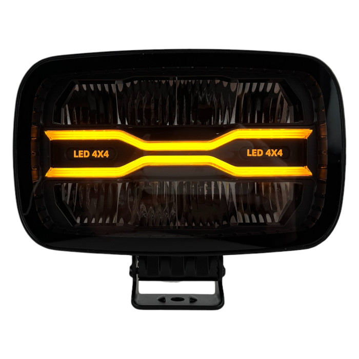 LED фары Light X 9" 90W Osram Дальний свет DRL Поворот 10-32V IP69K комплект 2 шт