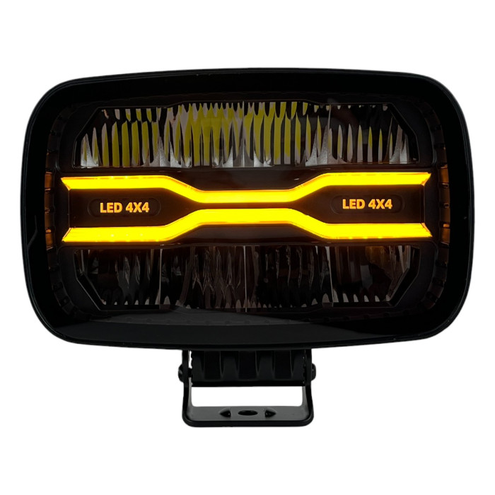 LED фары Light X 9" 90W Osram Дальний свет DRL Поворот 10-32V IP69K комплект 2 шт