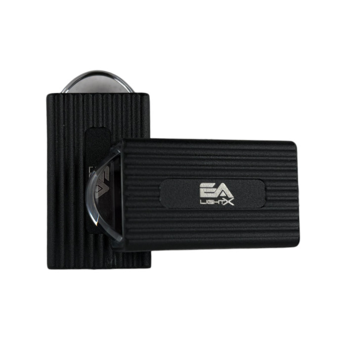 Светодиодные мини-линзы EA Light X YW-16 (бело-желтый свет) дополнительные LED фары 16х33х63 мм