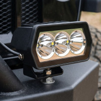Светодиодная LED фара дальнего света SPOT W0715F-P7 15Вт Osram 3×5Вт 85×45×50 мм (03688)