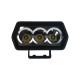 Светодиодная LED фара дальнего света SPOT W0715F-P7 15Вт Osram 3×5Вт 85×45×50 мм (03688)