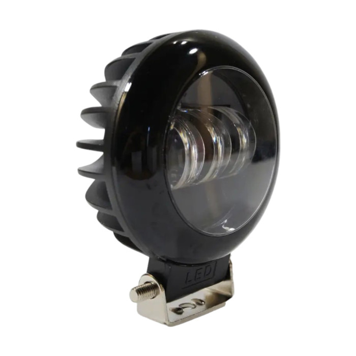 Світлодіодна фара EA Light X 3P-30W кругла Ø150×60 мм 30W 6000K Flood 10–30V IP69K для авто та спецтехніки