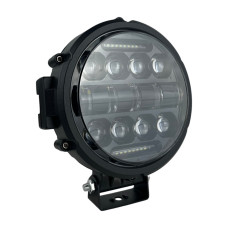 Світлодіодна кругла LED фара дальнього світла EA Light X G29 з габаритом додаткова 180мм 45/65W