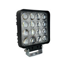 Світлодіодна квадратна LED фара додаткового світла EA Light X JR-6D-G16F-48W протитуманна 110мм