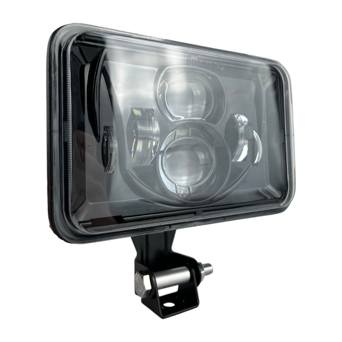 Світлодіодна прямокутна LED фара ближнього світла EA Light X JR-L 60W додаткова 165х105 мм 6000K