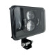 Світлодіодна прямокутна LED фара ближнього світла EA Light X JR-L 60W додаткова 165х105 мм 6000K