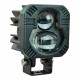 Светодиодная линзовая фара ACS-CD16 LED 30W квадратная, 2 режима: ближний (белый) + дальний (белый), комплект 2 шт