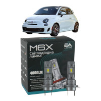 LED лампи Fiat 500 2007- H7 M6X ближнє світло (4000Lm 5500K) / Фіат 500 (комплект 2 шт.)