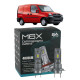 LED лампи Fiat Doblo 2001- H7 M6X ближнє світло (4000Lm 5500K) / Фіат Добло (комплект 2 шт.)