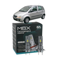 LED лампи Fiat Idea 2003- H7 M6X ближнє світло (4000Lm 5500K) / Фіат Ідея (комплект 2 шт.)
