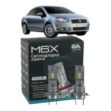 LED лампи Fiat Linea 2007- H7 M6X ближнє світло (4000Lm 5500K) / Фіат Лінеа (комплект 2 шт.)