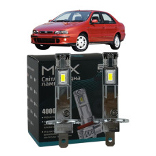 LED лампи Fiat Marea 1996- H1 M6X дальнє світло (4000Lm 5500K) / Фіат Мареа (комплект 2 шт.)