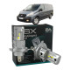 LED лампи Fiat Scudo 2007- H4 M6X ближнє/дальнє світло (4000Lm 5500K) / Фіат Скудо (комплект 2 шт.)