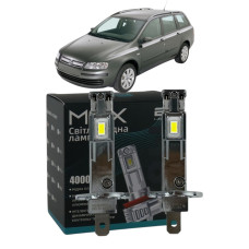 LED лампи Fiat Stilo 2001- H1 M6X дальнє світло (4000Lm 5500K) / Фіат Стіло (комплект 2 шт.)